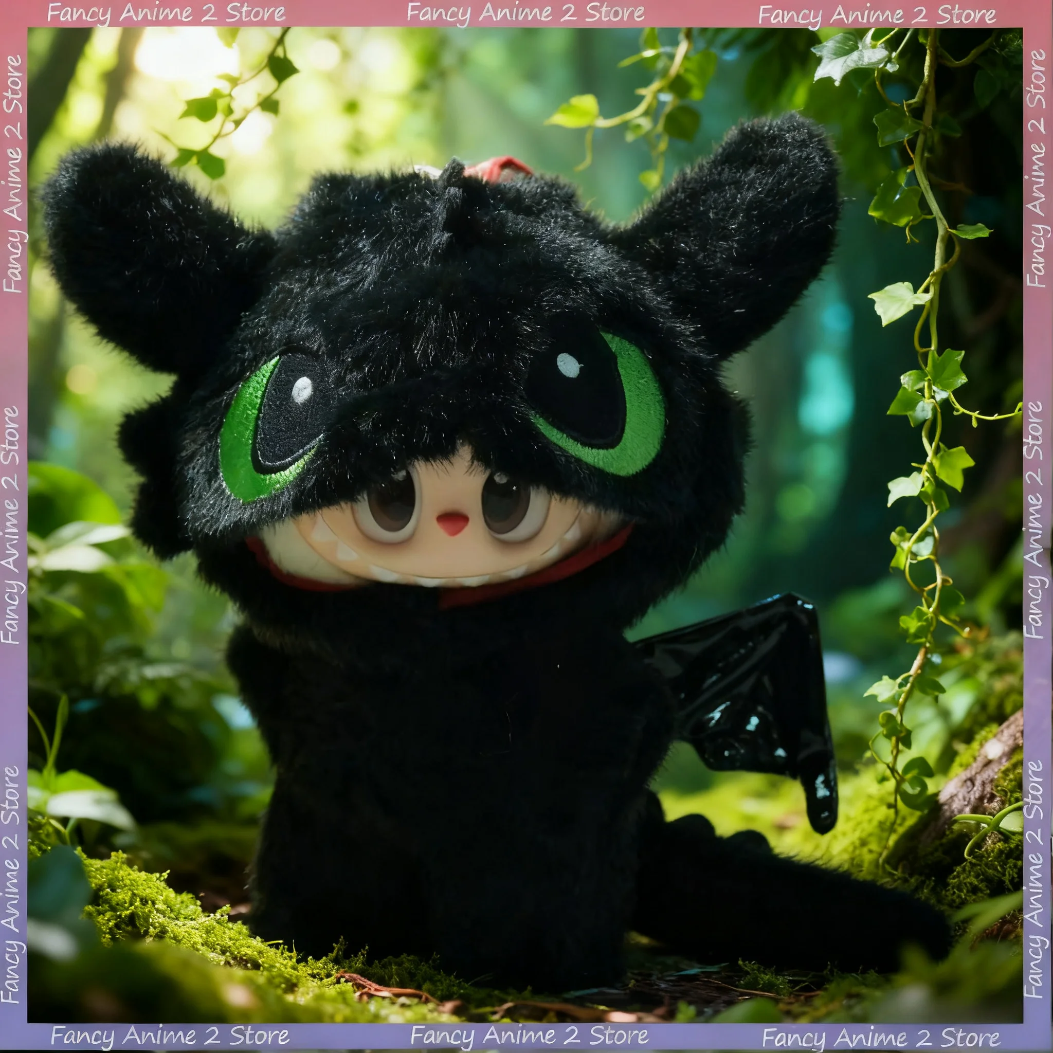 

Беззубый наряд для куклы Labubu 17 см, наряды дракона с крыльями, мини-плюшевая кукла, модная одежда, аксессуары для кукол, подарок