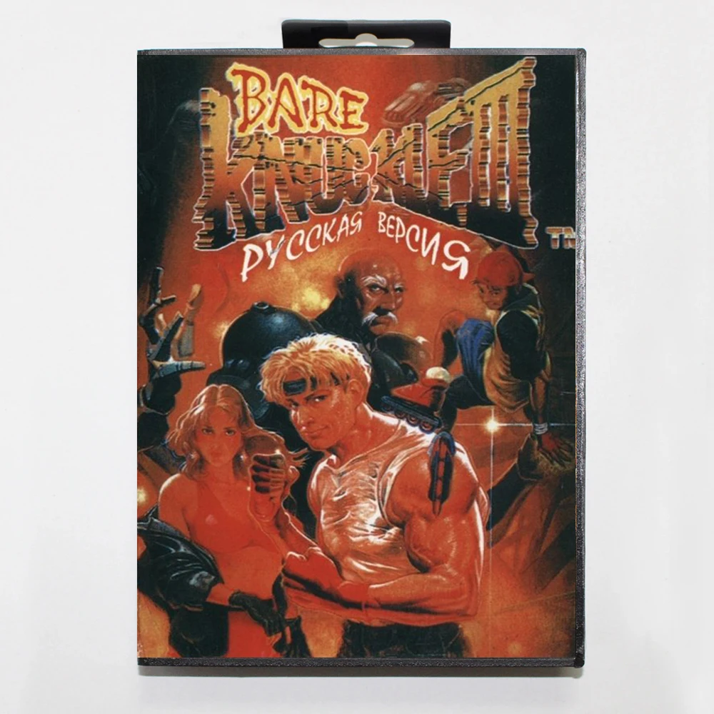 

Игровой картридж Bare Knuckle 3 16 бит MD с коробкой RU для систем Sega Megadrive Genesis