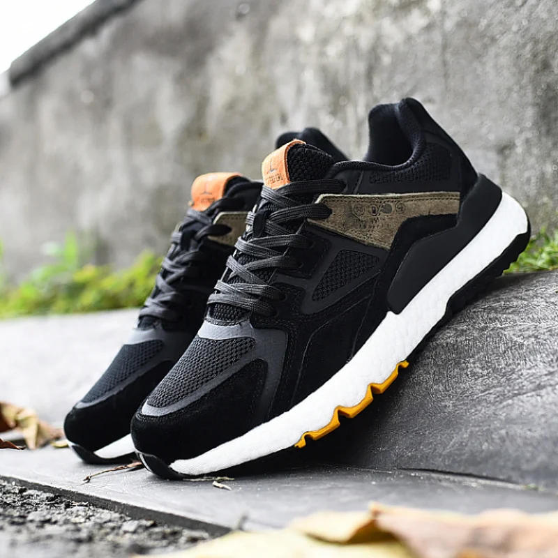 

Men's sports shoes, lightweight carbon plate racing running shoes, winter shock absorption, anti slip, wear-resistant, breathabl