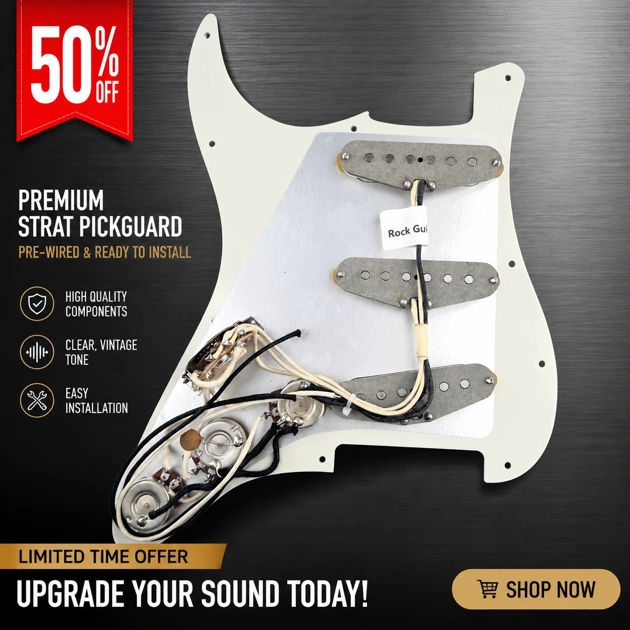 Pre Wired Alnico 5 Guitar Pickup Jimmihendrix 69 Pickguard Handmade Retro Board For Electric Guitar