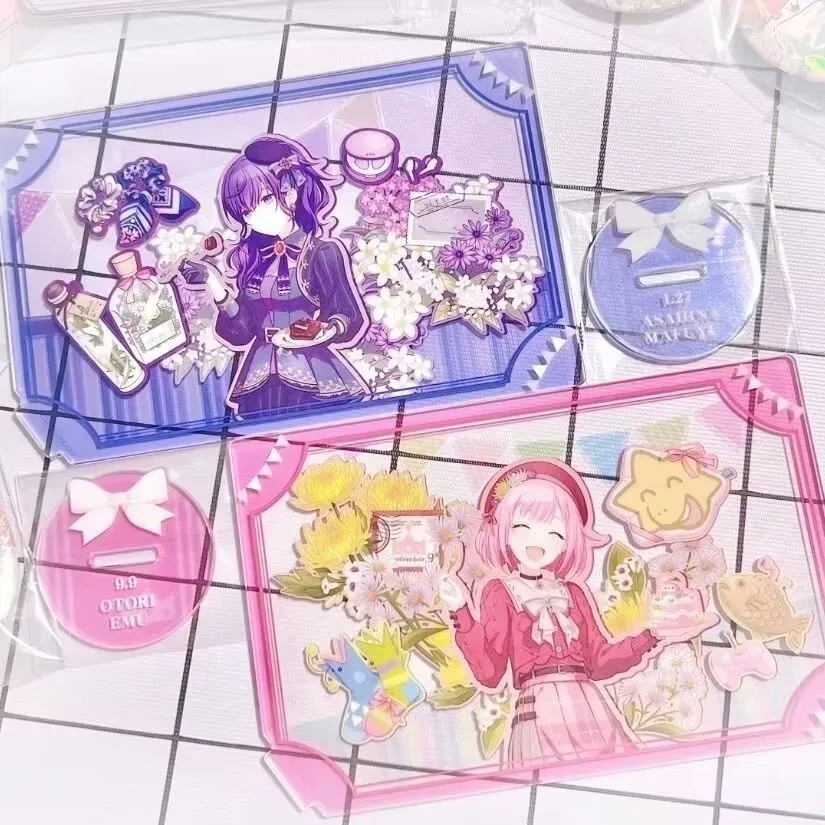 

Новый акриловый стоячий знак «Мирный проект» и «Phoenix Smiling Dream Morning, Binai Makoto» — милый настольный декоративный предмет.