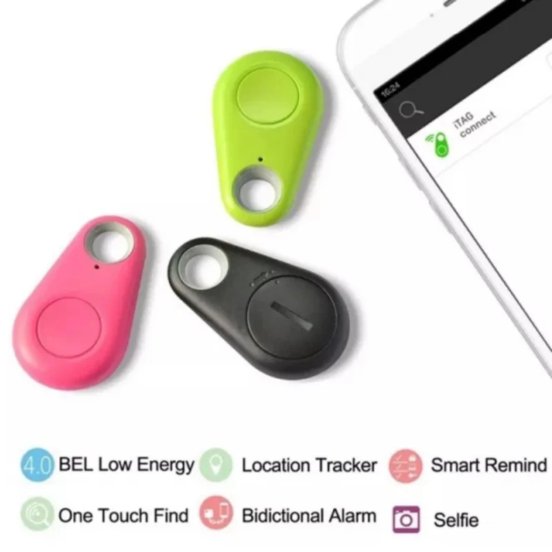 Smart GPS Bluetooth Portable Finder Cat Wallet Key Anti Lost Location Tracking Device For IOS Android Tracker Device Accessories