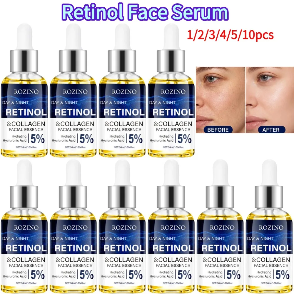 Retinol Serum Locks In Moisture Repairs Skin Smoothes Wrinkles Increases Elasticity Moisturizing Skin Care Retinol Face Serum