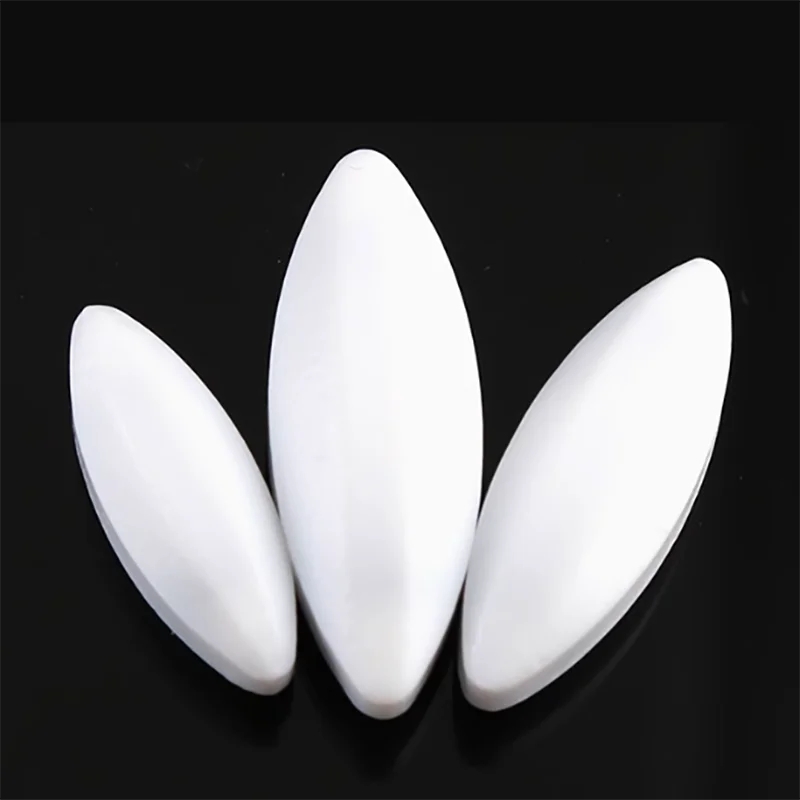 10PCS Magnetic tetrafluoromagnetic stirrer A polytetrafluoroethylene high temperature resistant olive tetrafluoro rotor