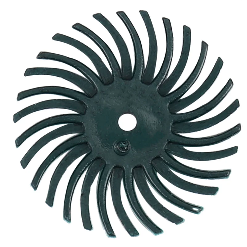 AC88-128Pcs 1 Inch Radial Bristle Disc Kit Abrasive Brush 3 And 2.35Mm Shank Detail Polishing Wheel For Rotary Tool