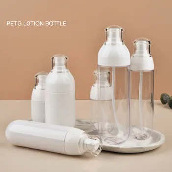 30ml-180ml refillable lotion bottle plastic cream shampoo pump bottle empty cosmetic container essential oil travel bottle
