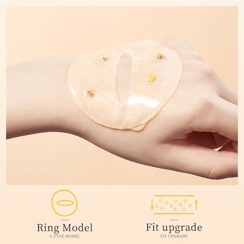 80 قطعة من قناع عين أوسمانثوس، تحتوي على جوهر مستخلص أوسمانثوس، ترطيب وترطيب، مغذي للعيون، تحسين البشرة حول العينين، مناسبة للعناية اليومية بالعين، هدايا للأم في عيد الأم