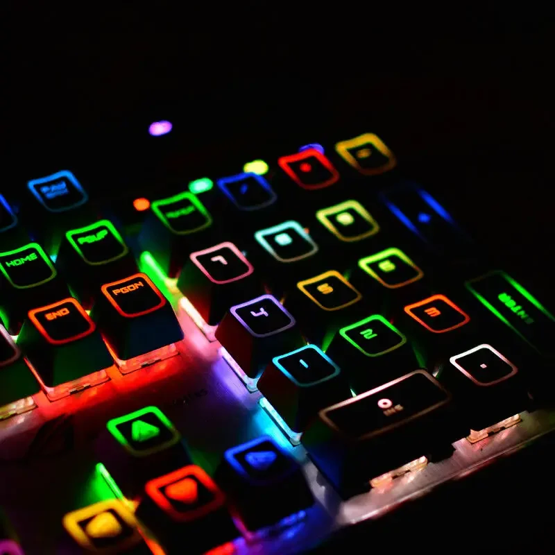 Kit de teclas colecionáveis transformers 104 teclas, com retroiluminação, kit de teclas artesanais k70, rgb, k65, k95, strafe, teclado mecânico para jogos