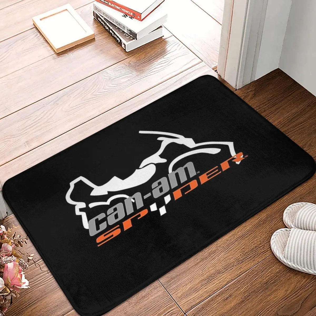 Can-Am BRP Motorcycle Non-slip Doormat Floor Mat Absorbent Mat Carpet Rug for Kitchen Entrance Home Balcony Footpad Mats