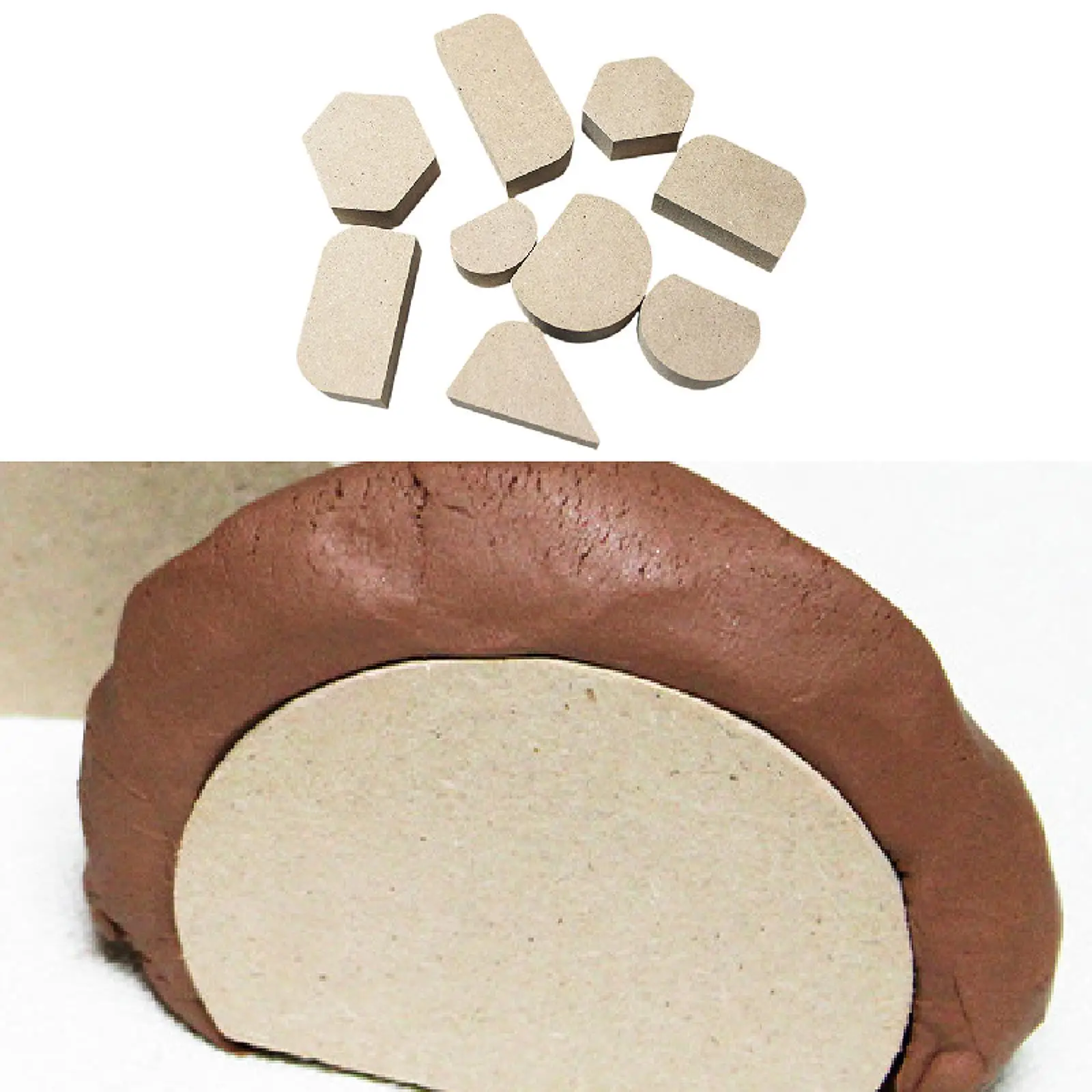 9 Pieces Handle Forming Tool Handle Forms Sturdy Easy to Use Reusable Portable Mug Handle Tools Handle Maker for Ceramic Clay