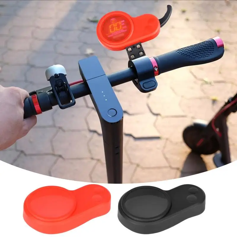 Waterproof Dashboard Cover Shell for Scooter Kickscooter Display Panel Cover Case Silicone Waterproof Rain Cover for Scooter