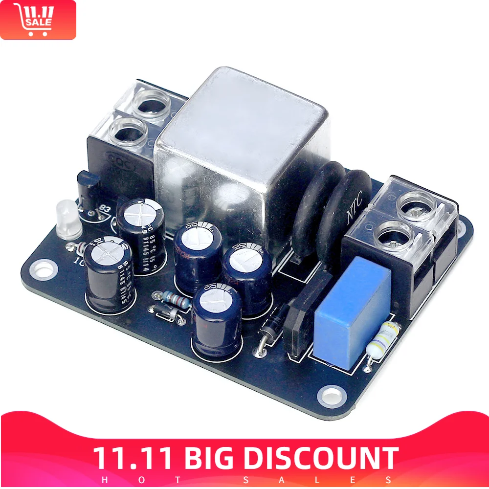 Módulo de protección de circuito de arranque suave de alta potencia AC150V-280V 100A, placa de relé de potencia para amplificador clase A, fuente de alimentación Y5GB