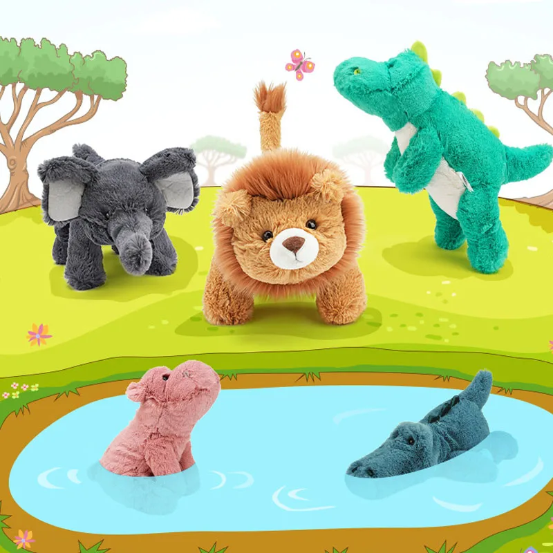 

Cute Little Lion Plush Toy Dinosaur Skin Friendly And Comfortable Companion For Children Girlfriend Birthday Gift Christmas Soft
