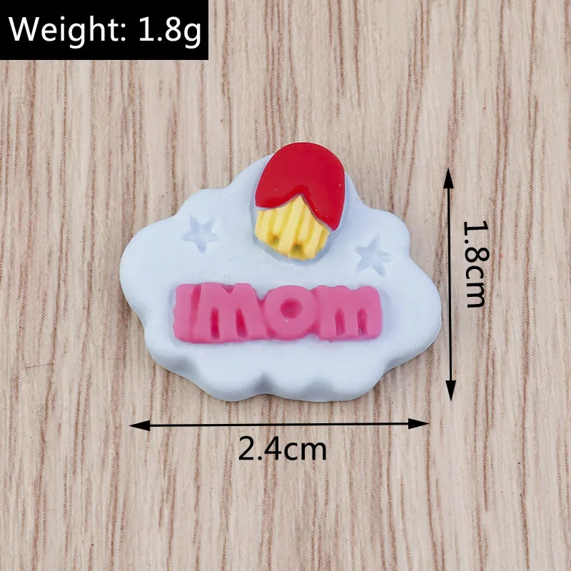 Tusember 10 Stück/Set Niedliche Kawaii Lebensmittel-Anhänger Eier Kuchen Eiscreme Flache Anhänger für Schmuckherstellung Ohrringe Halsketten Zubehör – Detail 6
