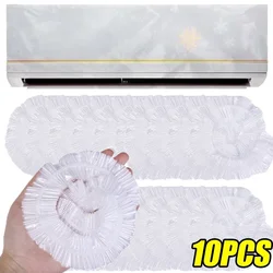 1-10PCS Disposable Air Conditioning Dust Cover Household PE Transparent Air Conditioner Protection Cover Universal Dust Covers