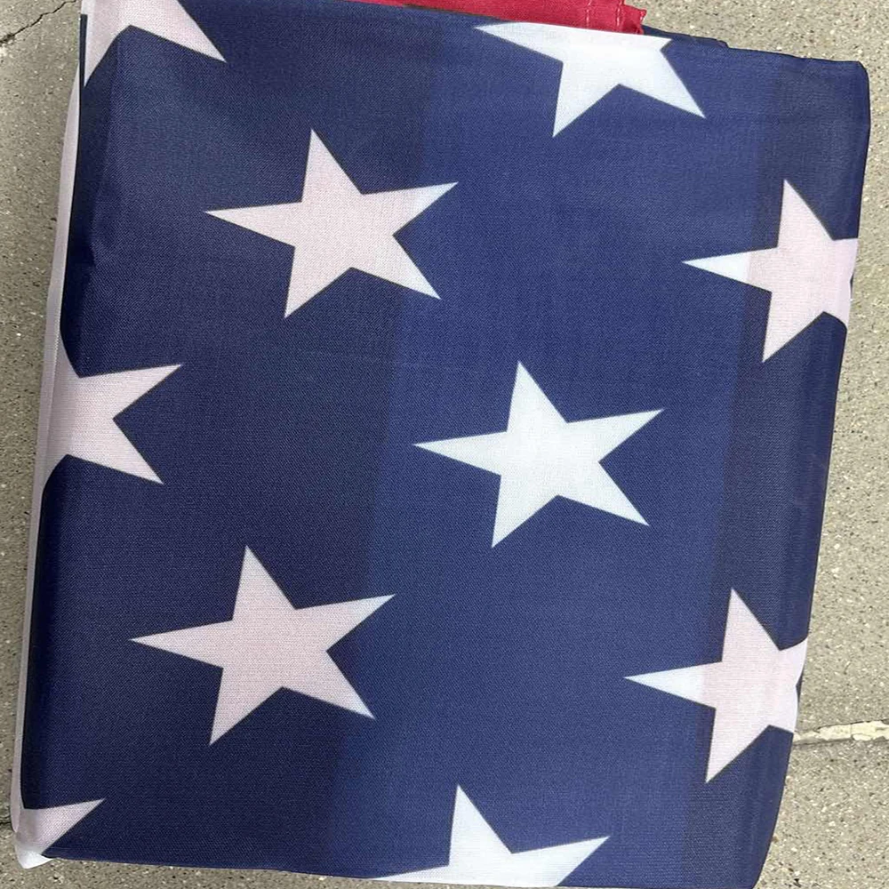 90x150cm USA Flag Patchwork Beauty Portrait Decor Banner Polyester Waterproof Unique Atmosphere Backdrop Flag