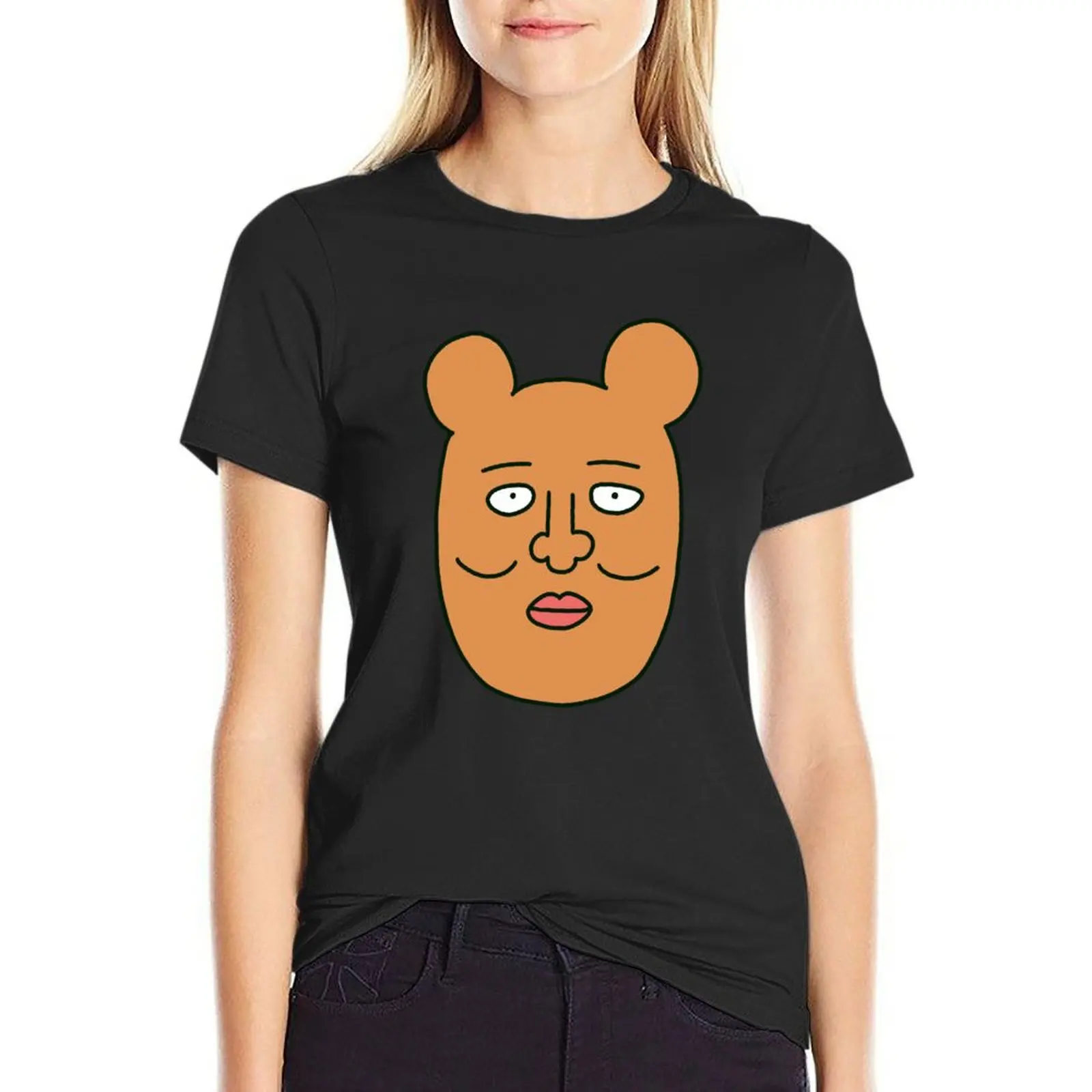 

Reigen bear T-Shirt new edition Female clothing t shirts for Women loose fit