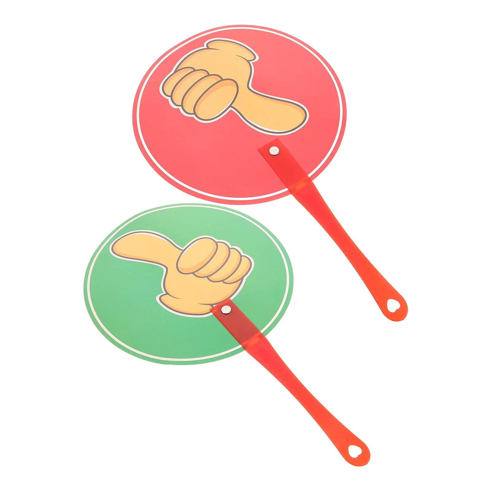 

1pcs Plastic Early Childhood Education Hand Signal Paddles For Classroom Interactive Learning Tools Student Answer Signs Teacher