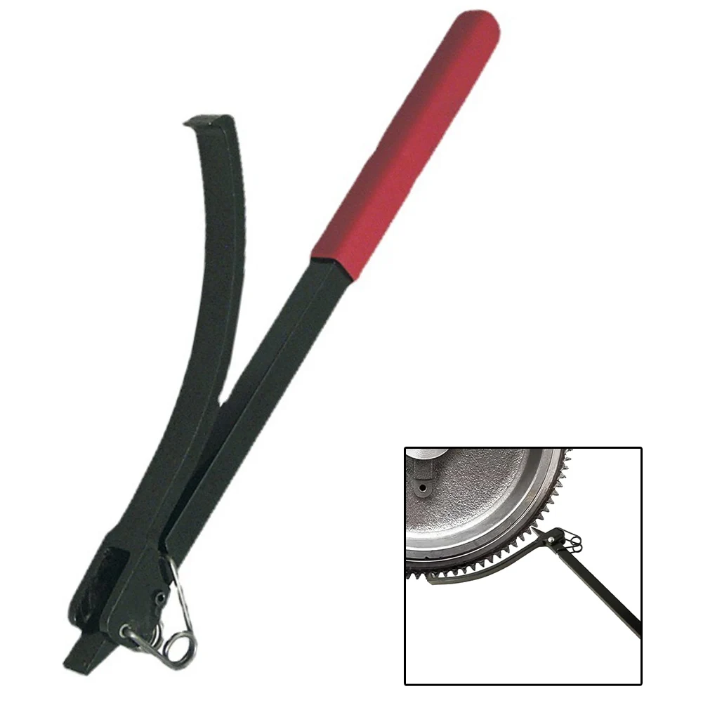 

Flywheel Wrench with For Turning Tool and For Flex Plate Holder for Use in Vehicle Engine Repair and Servicing