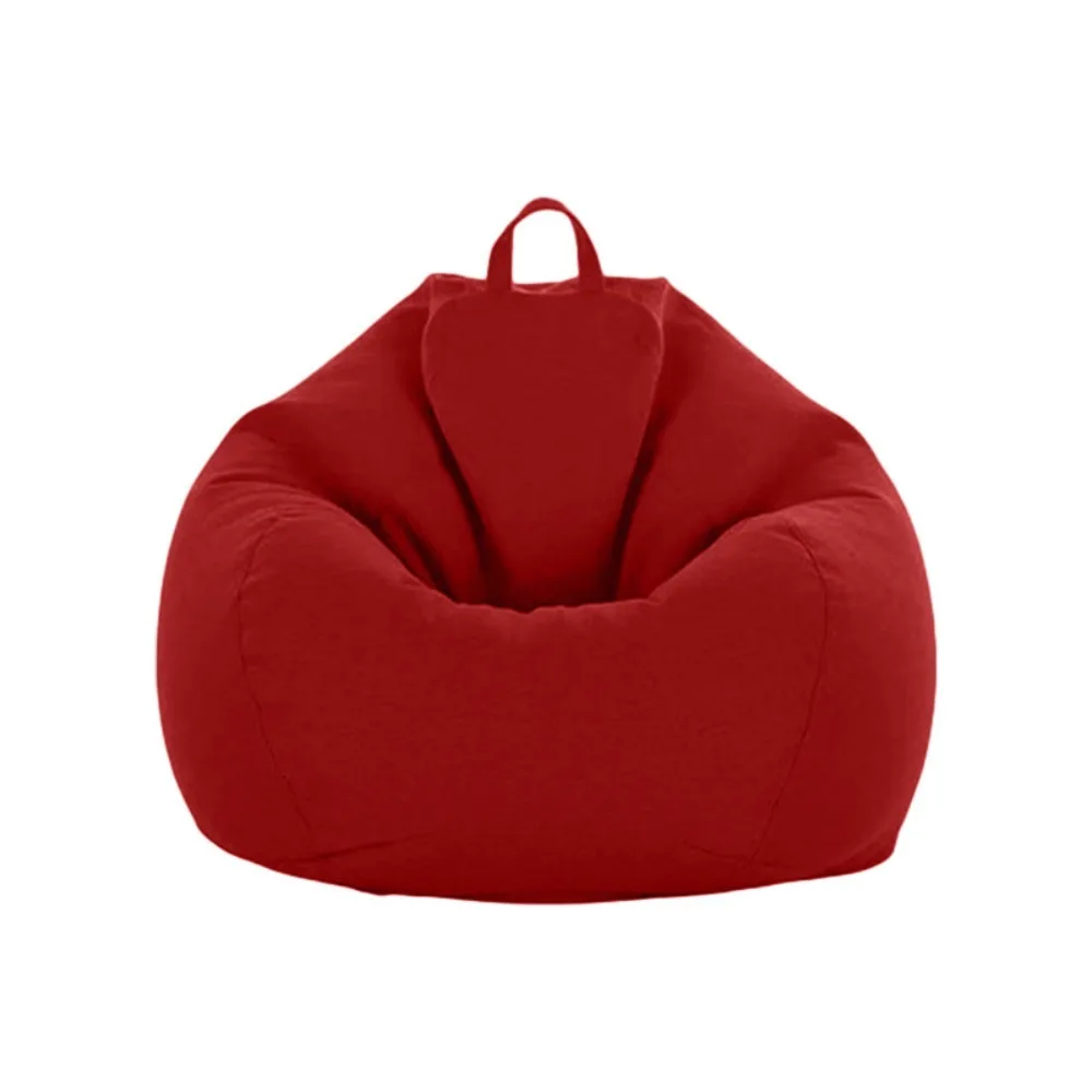 Comfortable Bean Bag Chair Sofa Cover Washable Breathable Lazy Sofa Cover Soft Removable Puff Couch Cover Bedroom