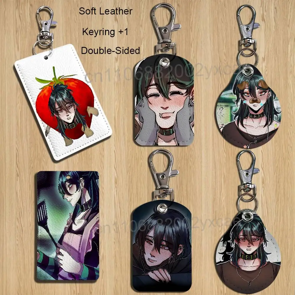 

game Sol The Kid at the Back Holder For Bank Business Work Card Holder Student Card Case Bus Card Keychain