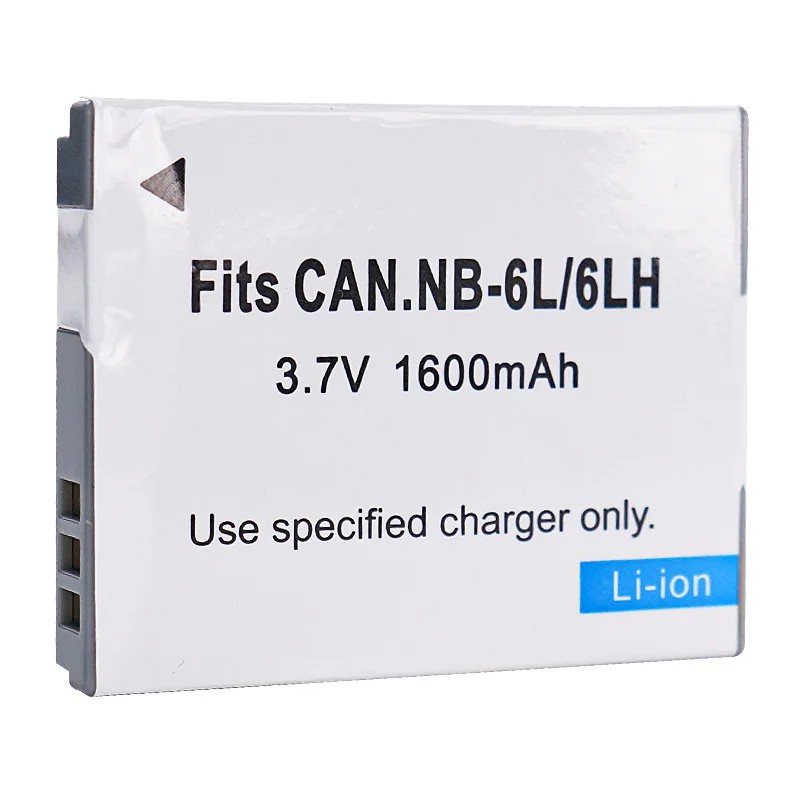 15 قطعة 1600 مللي أمبير NB-6L/NB6LH استبدال البطارية لكانون IXUS 105/210/95/300 قدرة عالية ليثيوم أيون حزمة الطاقة مع فك تشفير كامل #5