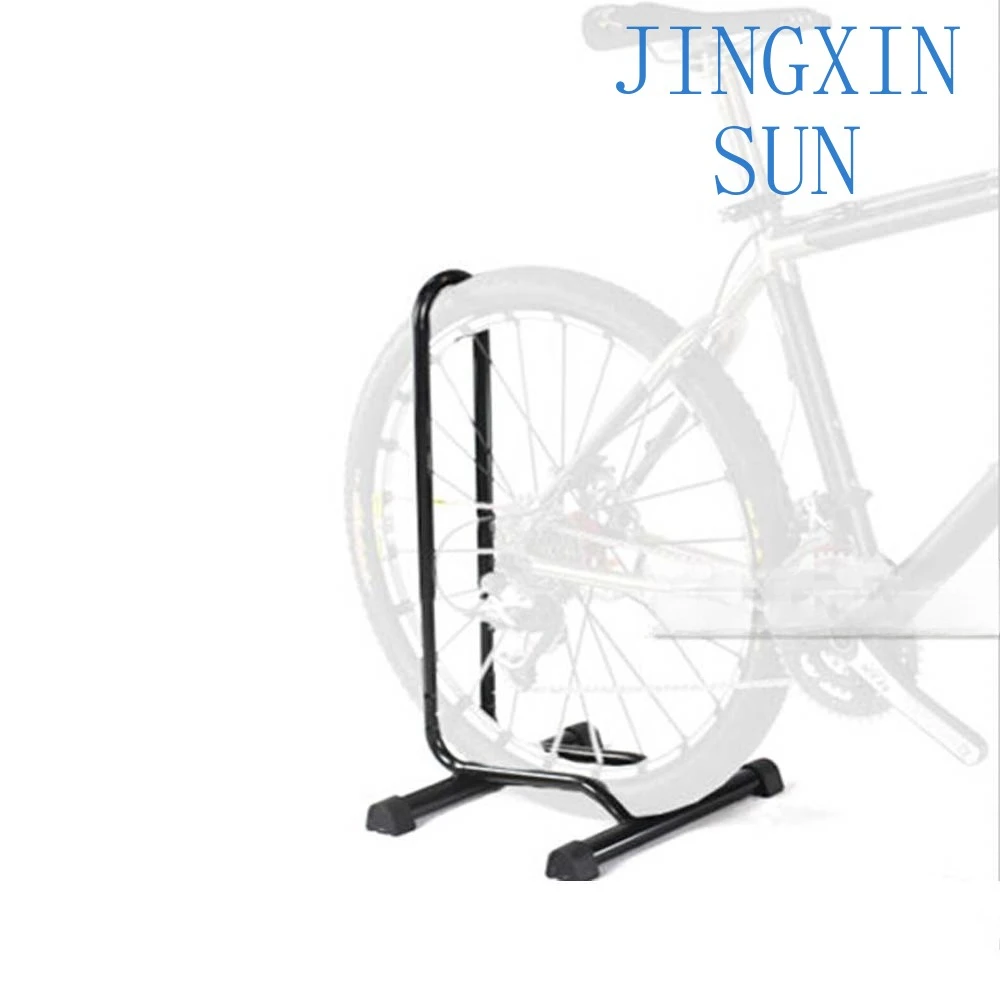 L-shaped bicycle floor rack storage carrier bicycle riding maintenance parking rack