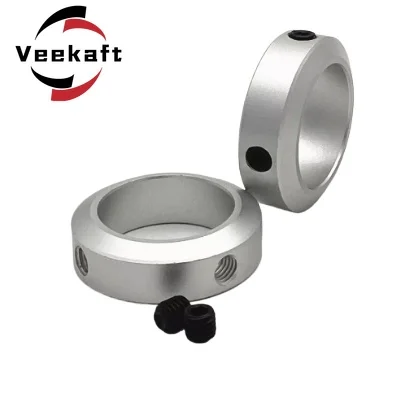 1PC Fixed Ring SCCAW Set Type Shaft Locator Stop Collar SOH SCSBN Aluminum Alloy Surface Anodized Optical Fixed Clamp with Screw