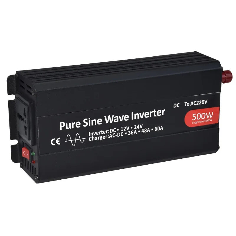 

Pure Sine Wave Inverter Vehicle High-power Large Truck Inverter 12V24V48V to 220V Battery Converter