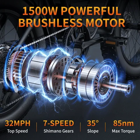 10 best sales 1500w elcykel - №5