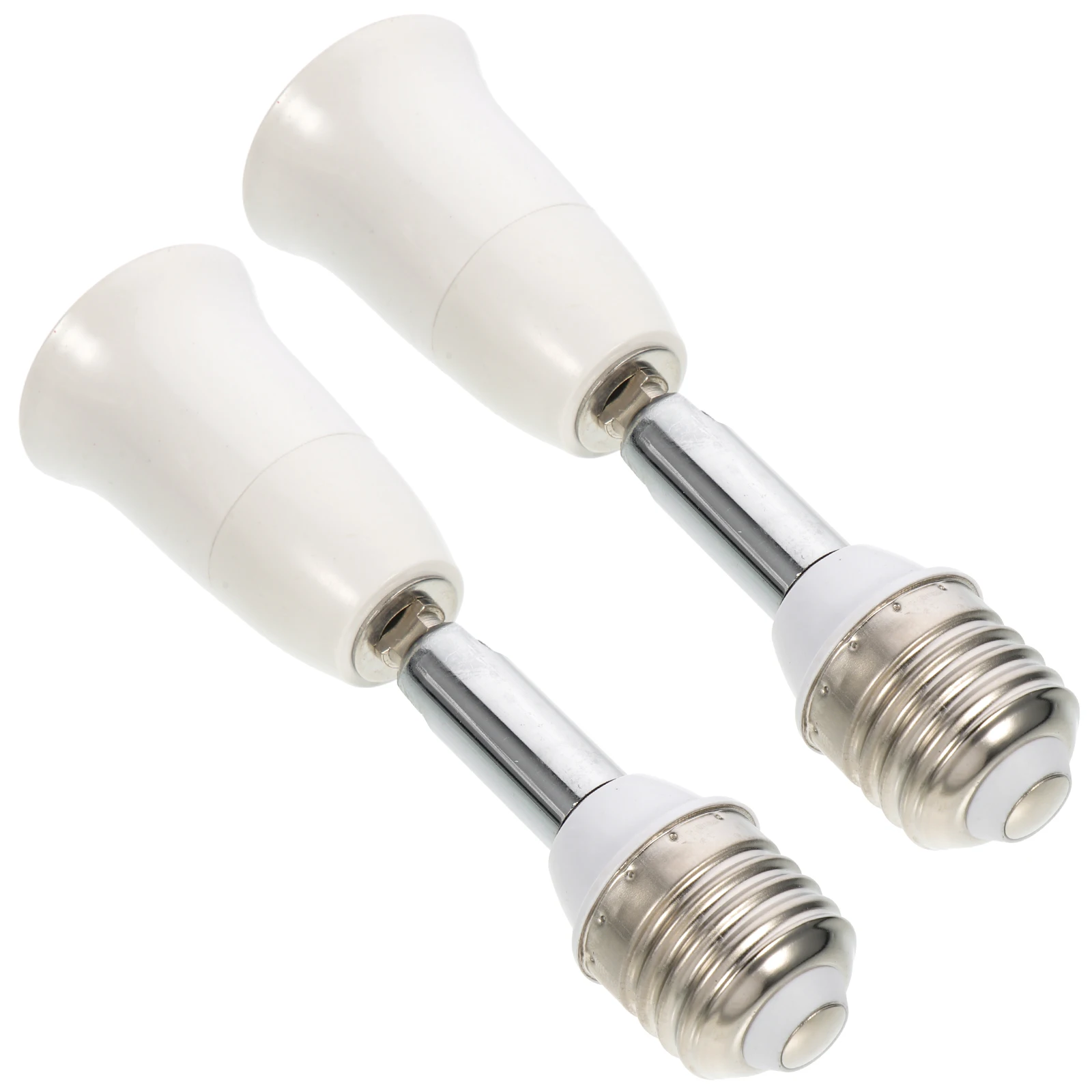 

2pc Bulb E27-E27 Lamp Bulb Adapter Bendable LED Lamp Base Holder Screw Socket home Light Converter