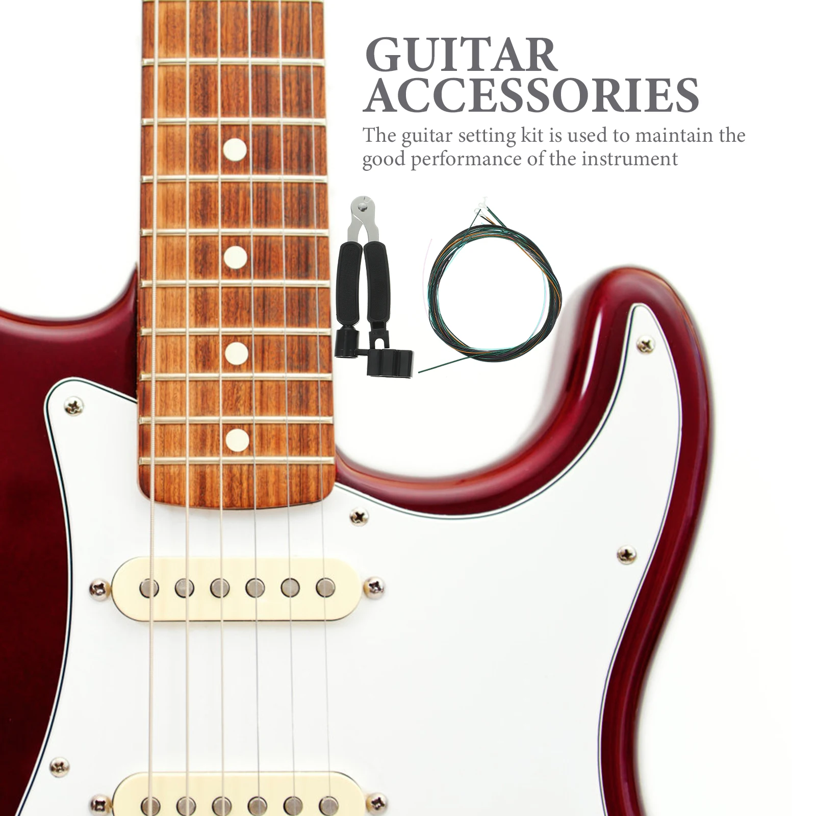 

Guitar Tool Kit Quality Material Strings Changer Winder Repair Electric Acoustic Guitars Banjos Basses M olins