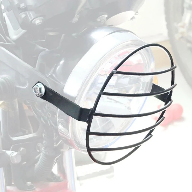 Motorcycle Front Headlight Guard Protector Cover For YAMAHA YBR125 YS125 YBR 125 125G 125Z