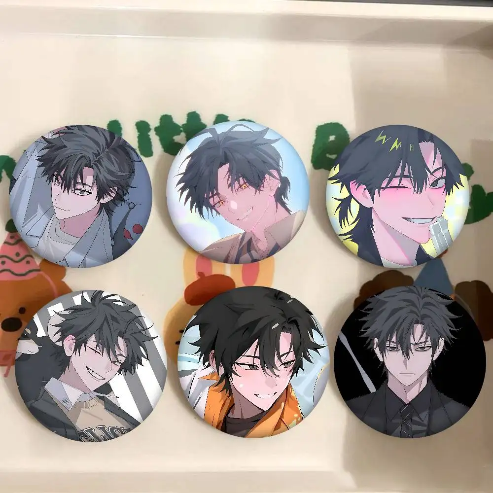 C-Cheng X-Xiaosh 58 مللي متر اليدوية بروش الكرتون تأثيري شارة على ظهره مجوهرات اكسسوارات هدايا