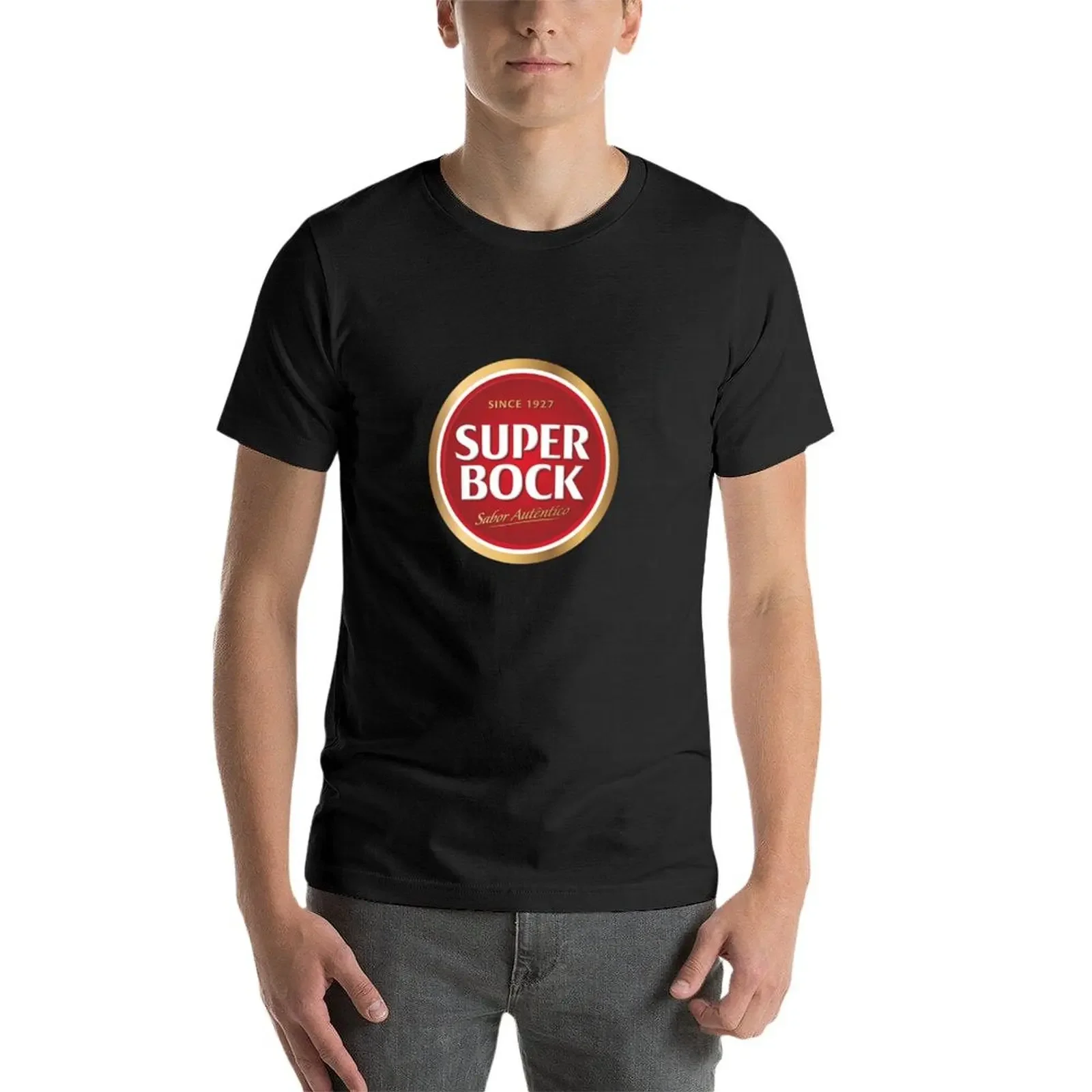 Super bock T-Shirt słodkie topy chłopięce białe koszulki męskie