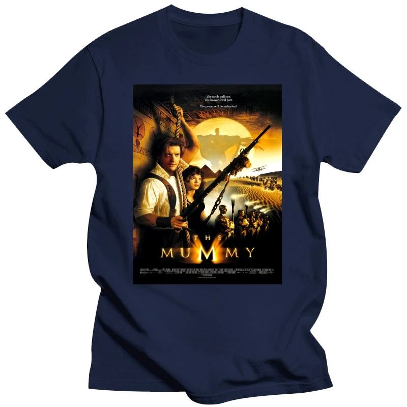 The Mummy Poster Rachel Weisz Brendan Fraser Universal actor movie cinema T shirt