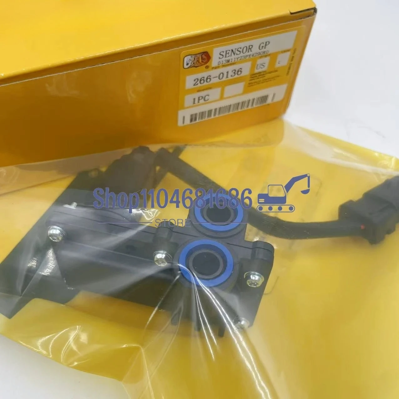 Pressure Sensor Switch 266-0136 2660136 266-0136-02 for 312D 313D 320D 323D 324D Excavator Parts