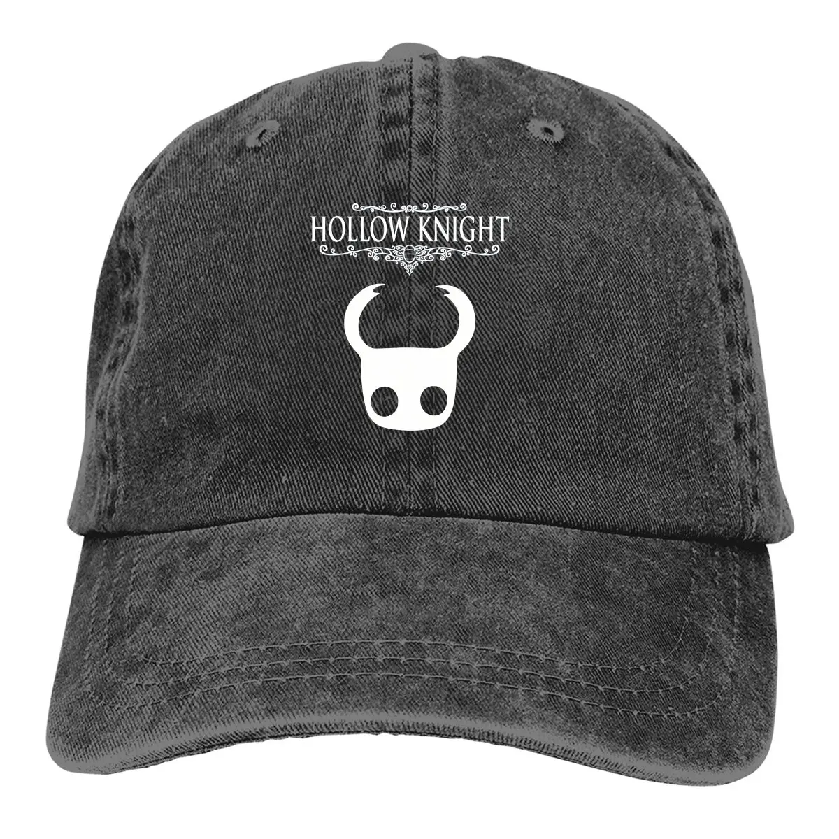 Summer Cap Sun Visor White Hip Hop Caps Hollow Knight HK Game Cowboy Hat Peaked Hats