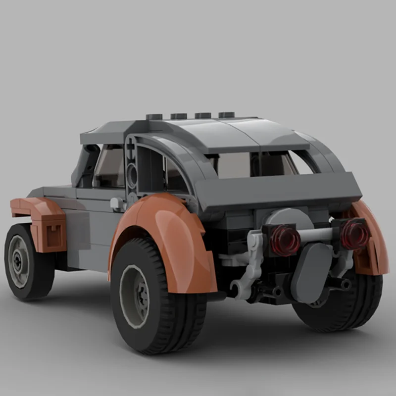 ตัวต่อ MOC VWes buggy จาก GTAes V จำนวน 183 ชิ้น ของเล่นตัวต่อออนไลน์ ของขวัญคริสต์มาส โมเดลของเล่นเด็ก STEM เสริมสร้างทักษะการสร้างสรรค์