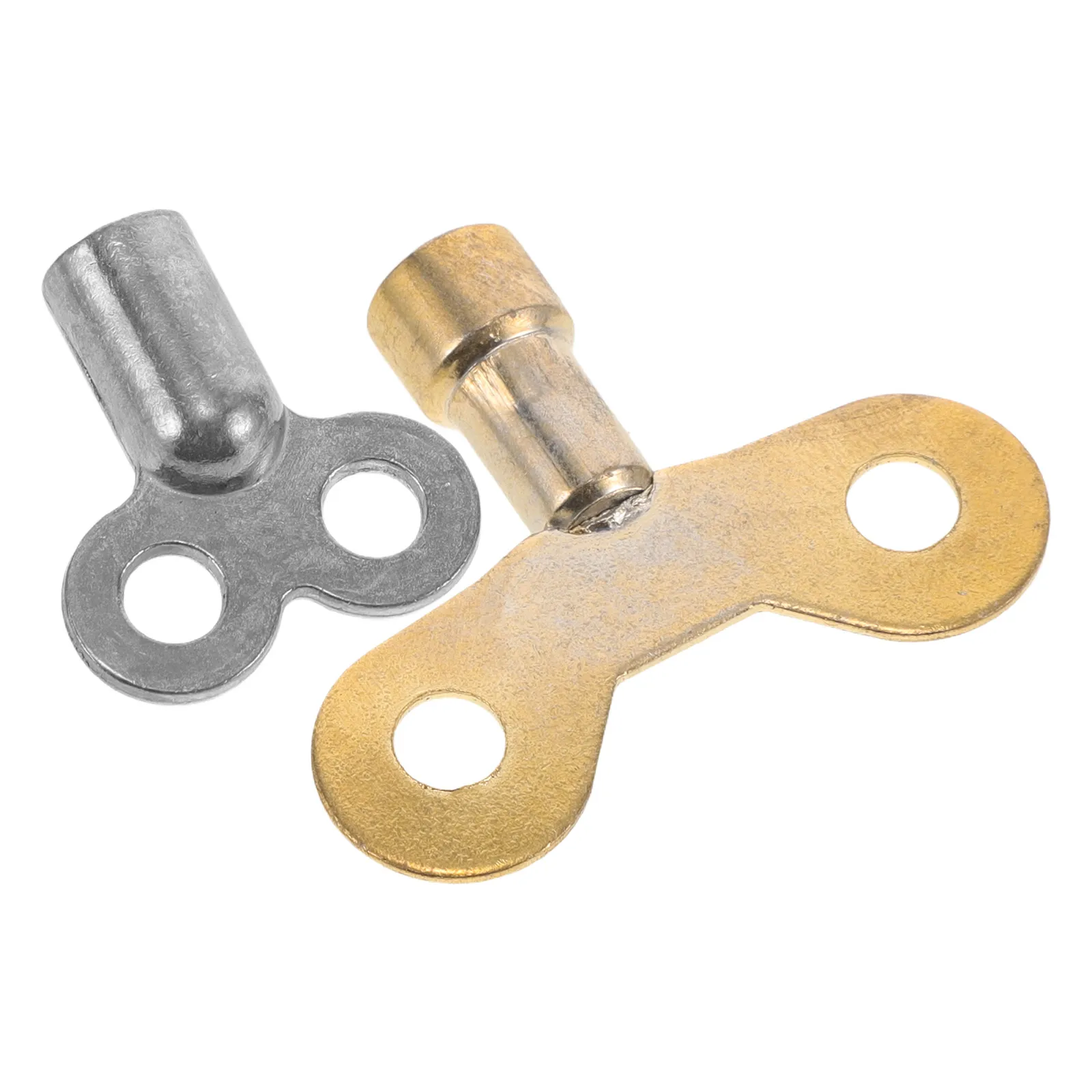 

2 Pcs Radiator Key Aluminum Compact for Various Valves Water Gas Heater Bleed Keys Plumbers Tool Square Hole Key Old Air Vent