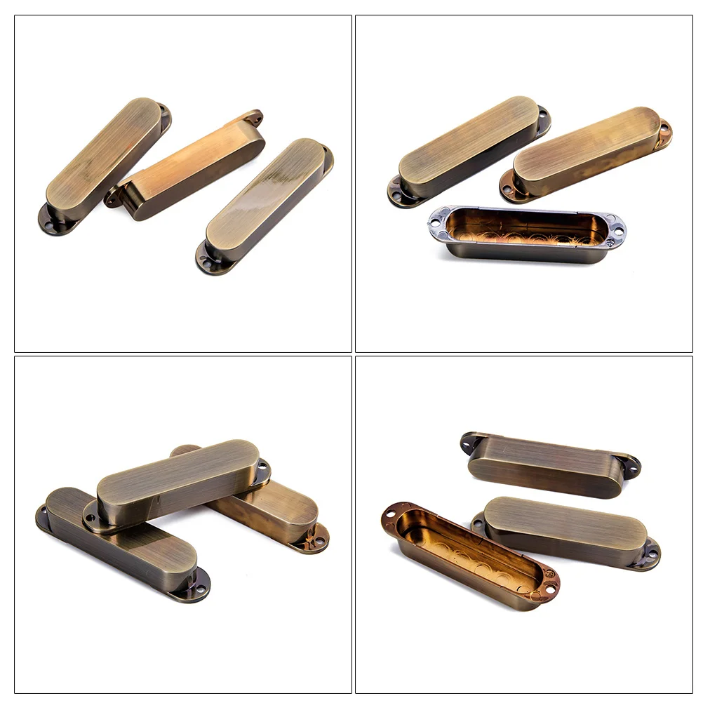 

Pickup Cover Guitar Brown Neck Pickup Cover Replacement Parts for St Style Electric Guitar DIY Replacement Covers