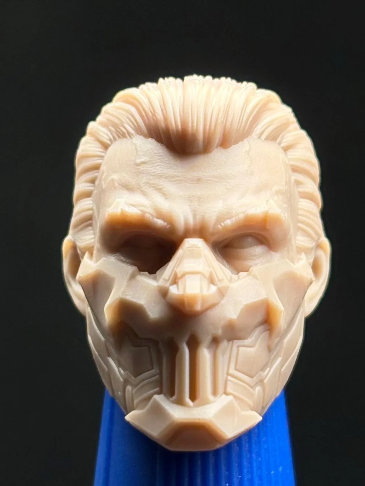 【30days Made】1/12 Scale Male Soldier Antihero Comic Character Unpainted Resin Head Sculpt Accessories Fit 6''Action Figure Toys