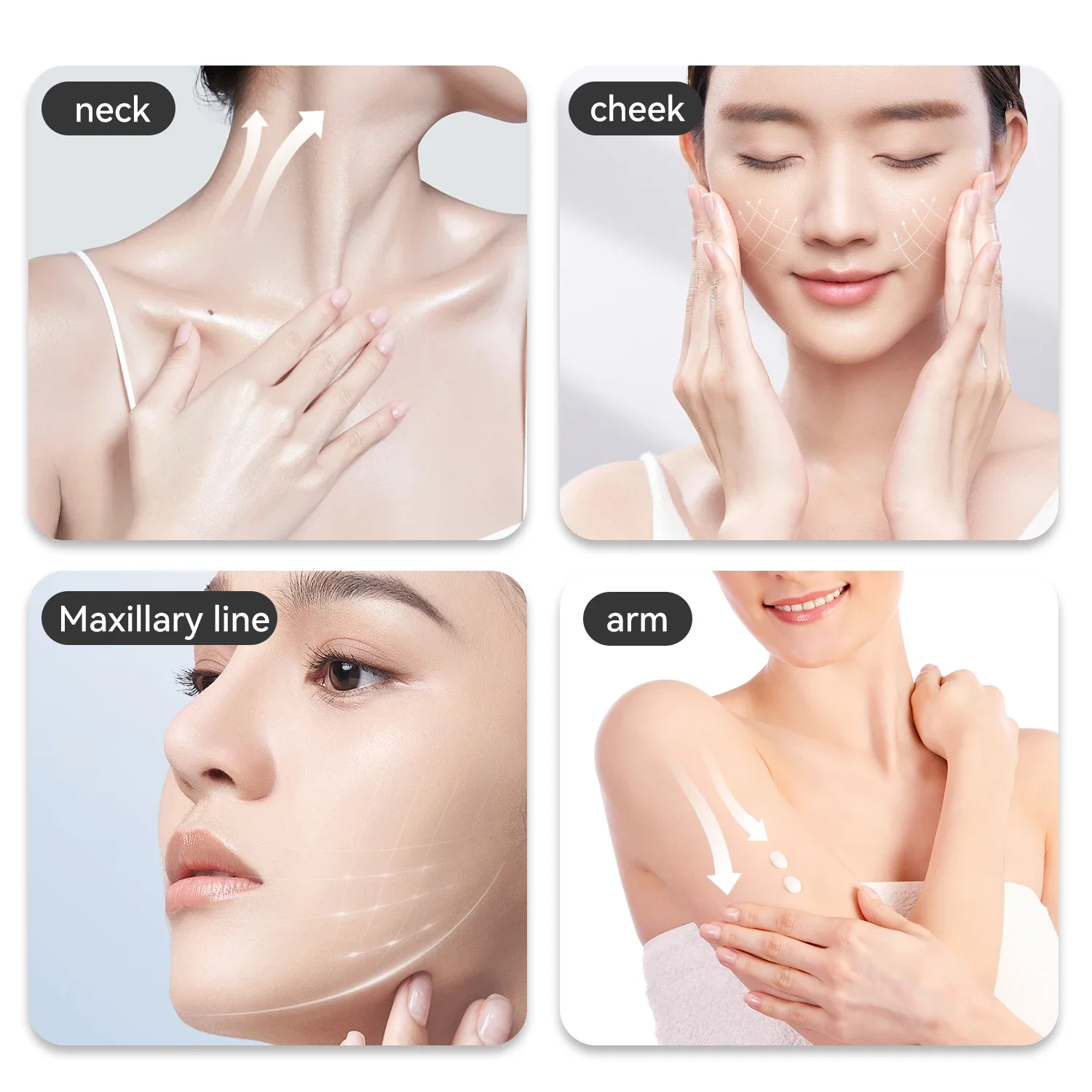 مدلك الوجه كشط الجلد لرفع الوجه تشديد الرعاية المضادة للتجاعيد الذقن المزدوجة إزالة الرقبة تدليك كهربائي أداة العناية بالبشرة #6