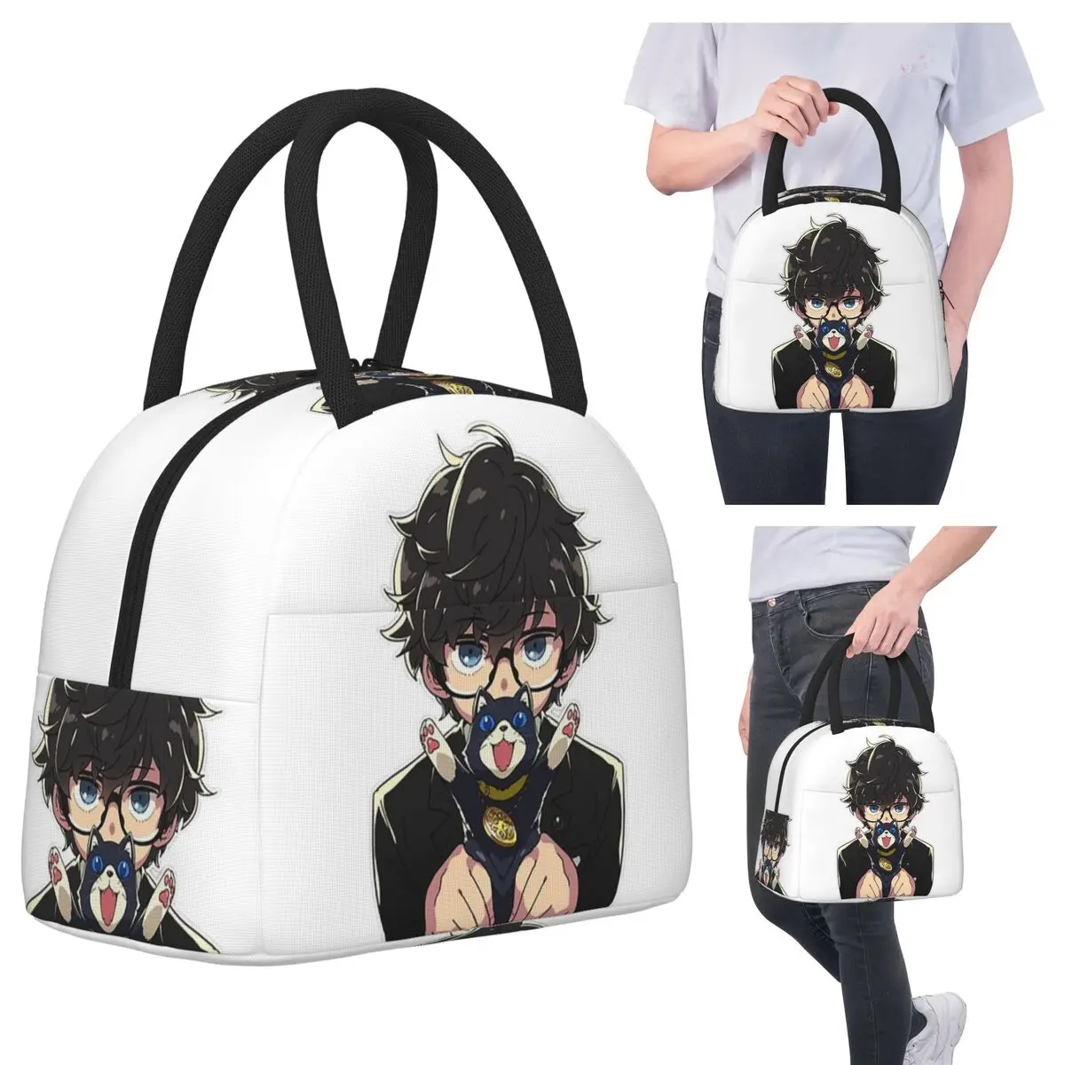 

Morgana Personal Insulated Lunch Bag for Women Office Cooler Thermal Food Box Tote Portable Lunch Boxes Container