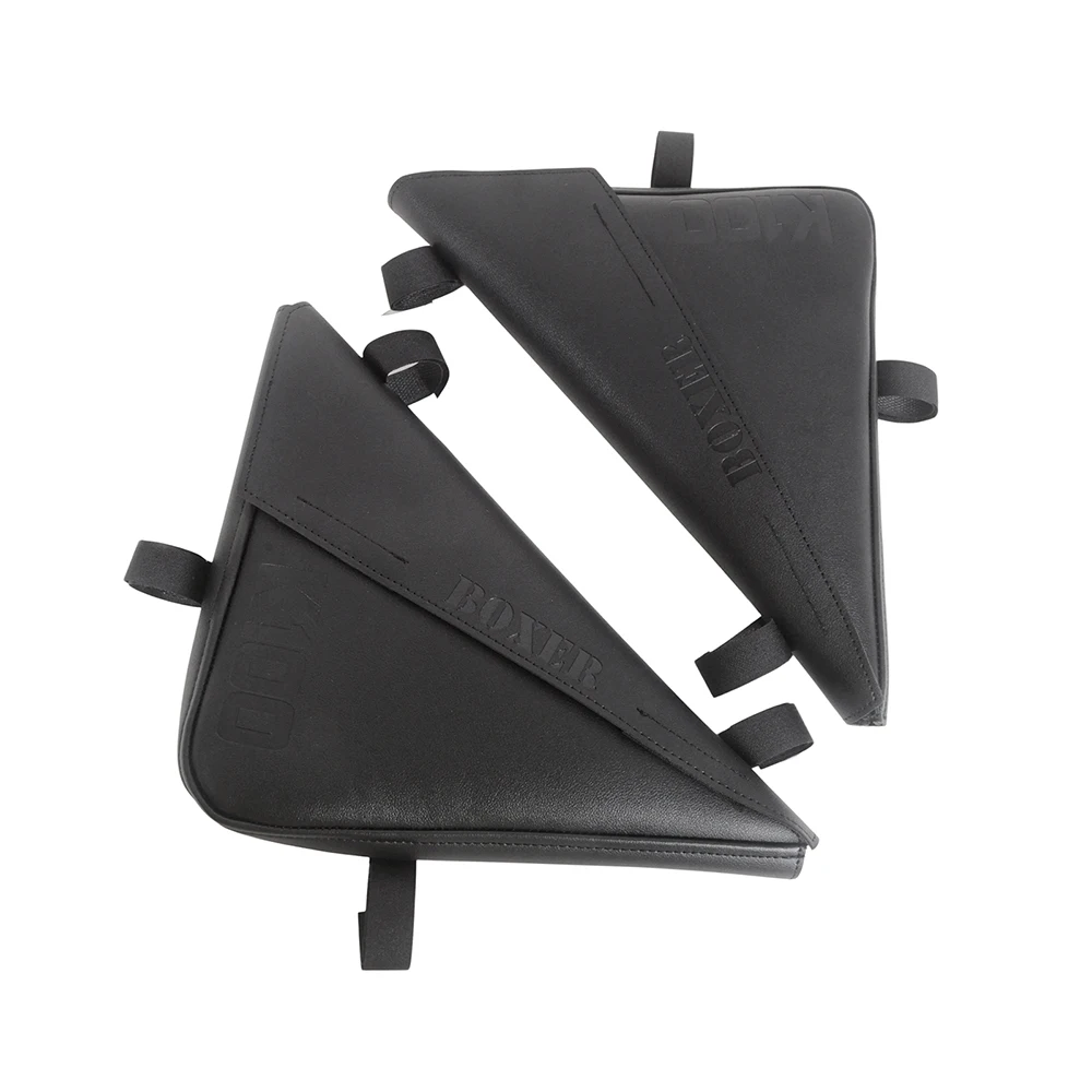 MOTO4U для BMW K100 K75, треугольная коническая боковая сумка, мотоциклетная сумка, седло, боковые сумки, сумка из искусственной кожи, аксессуары для инструментов