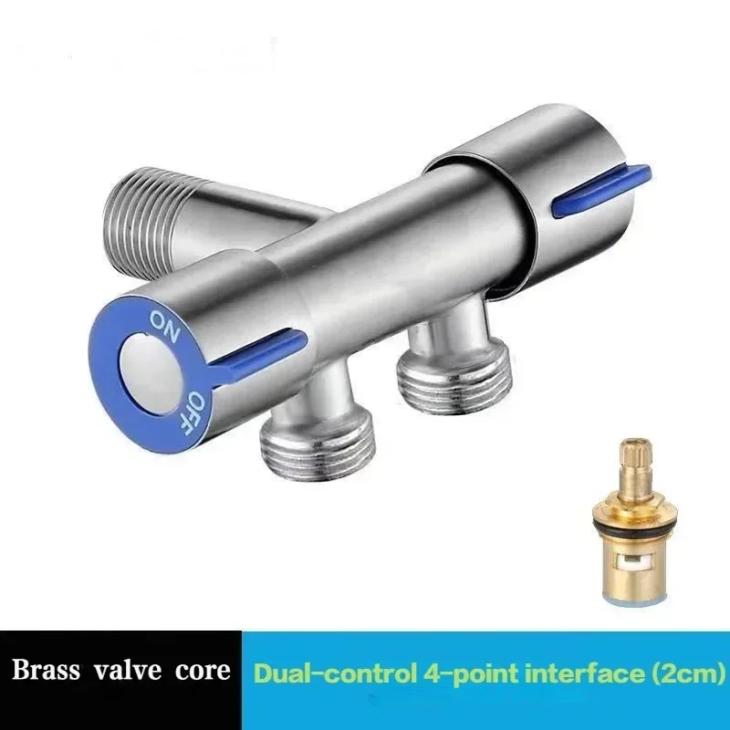 Brushed Bidet Faucet Stainless Steel Handheld Bidet Sprayer Set Toilet Sprayer Bidet Faucet Single Cold Water Tap Accessory