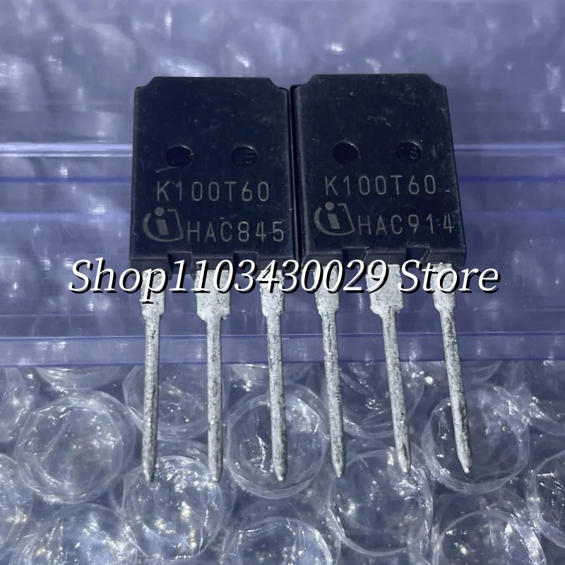 10Pcs New Original IKQ100N60T K100T60 TO-247 100A 600V IGBT Power Tube