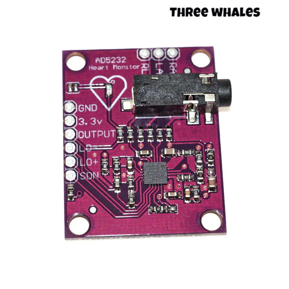 Sxinen AD8232 /ADS1292R Cardiac Electrophysiology Measurement Pulse Cardiocardiogram Monitoring Sensor Module OEM/ODMSpot stock