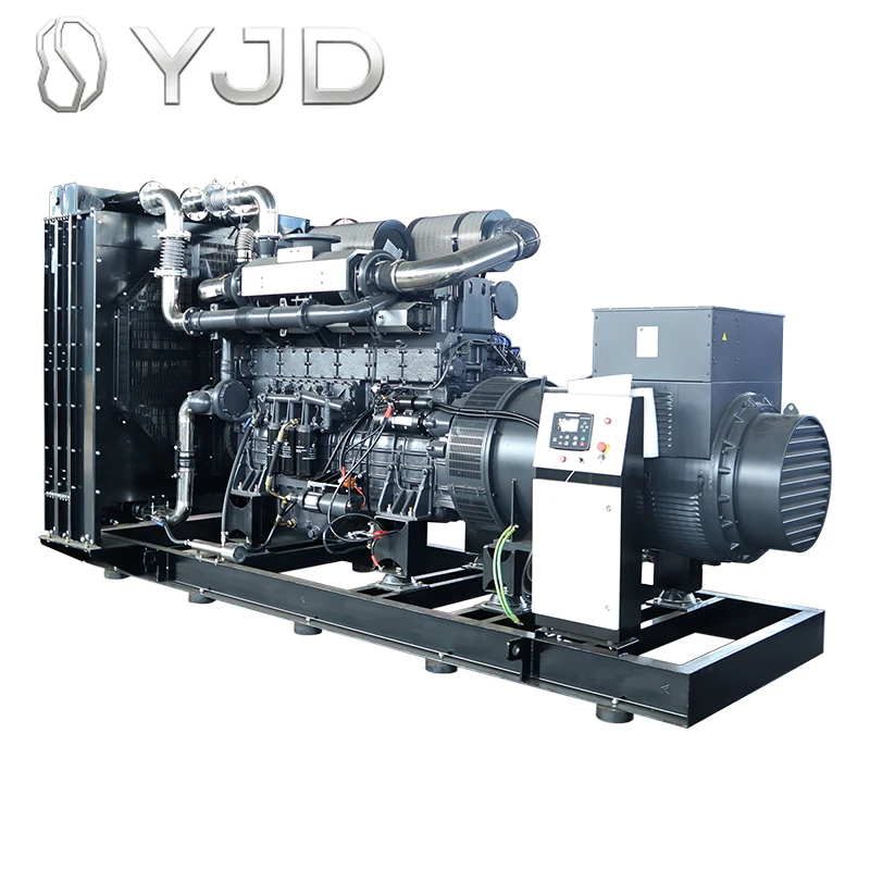 Open Frame Silent Type 150KVA Diesel Generator Set with Auto & Remote Start ATS 3 Phase 100% Efficiency