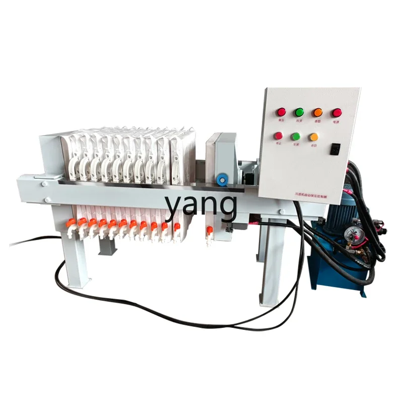 

Ltt small filter cloth box electric sewage sludge filter solid-liquid automatic separation equipment